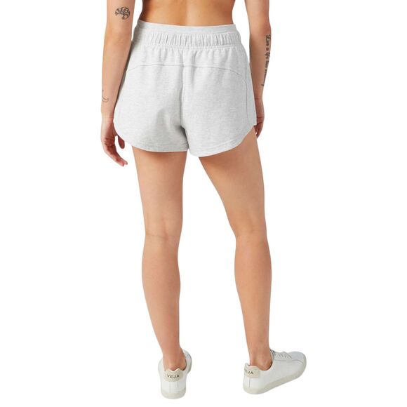 Lululemon Inner Glow High-Rise Short 3" *Heathered Core Ultra Light Grey - Picture 5 of 7